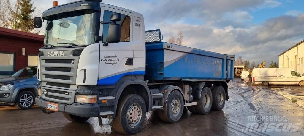Scania R 480 Skip loader trucks