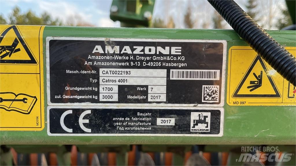 Amazone Catros 4001 Disc Harrows