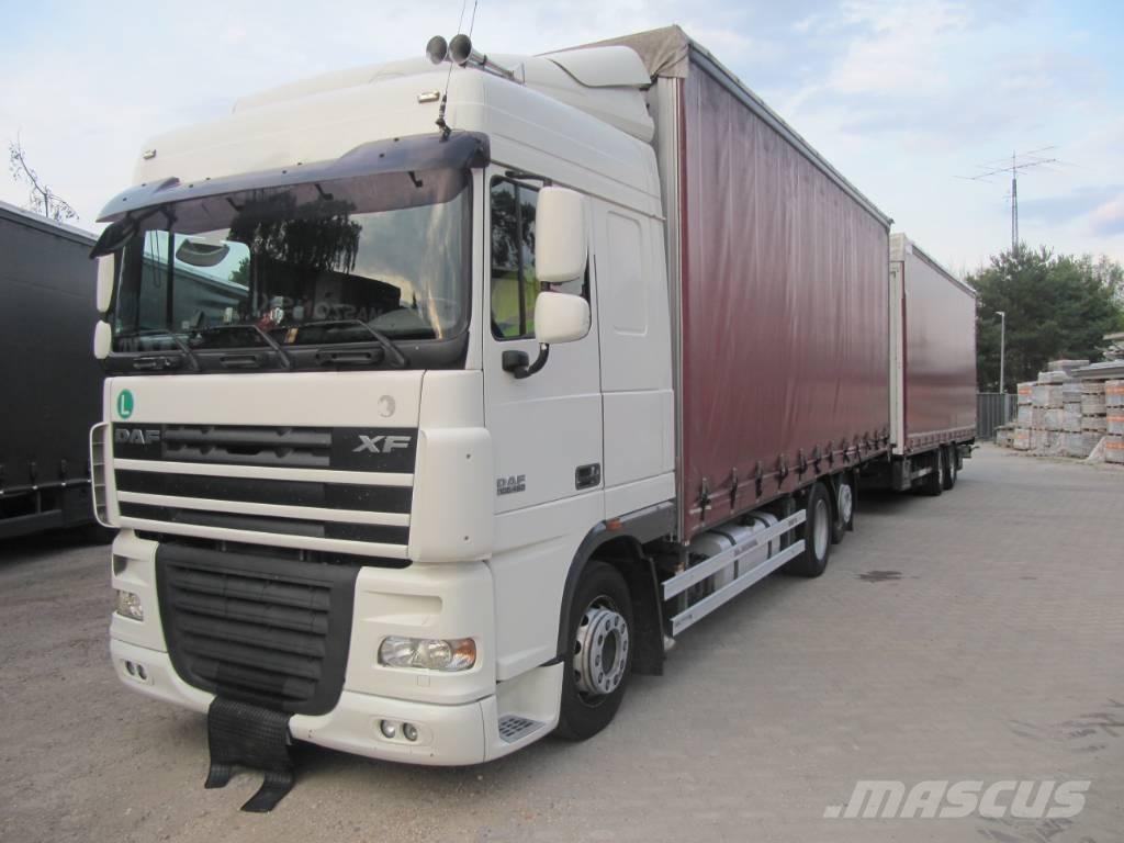 DAF XF 105 Curtain Side Trucks