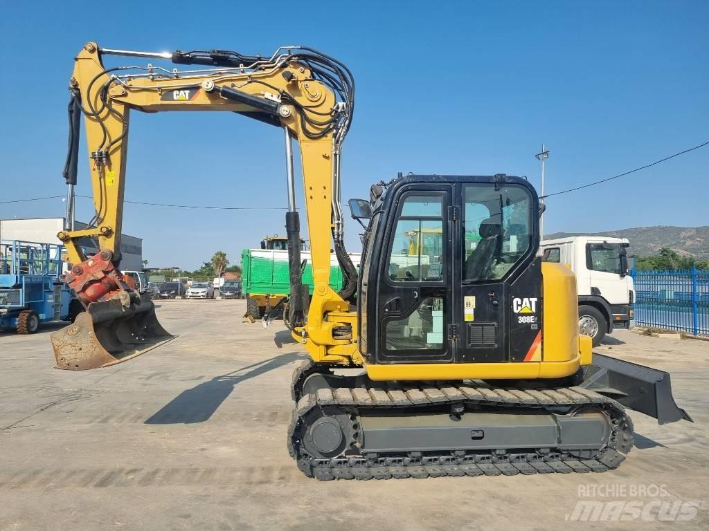 CAT 308 E 2 CR Mini excavators  7t - 12t