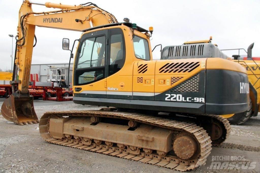 Hyundai Robex 220 LC Crawler excavators