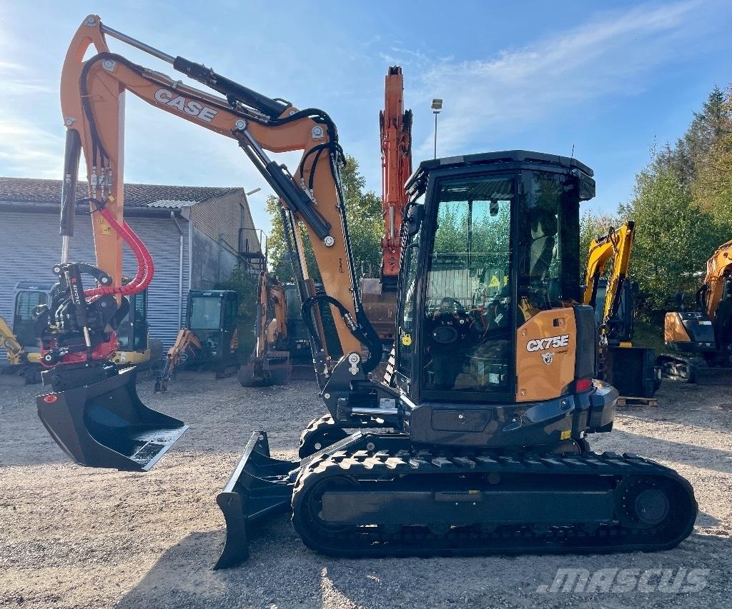 CASE CX 75 E 2PB Mini excavators  7t - 12t