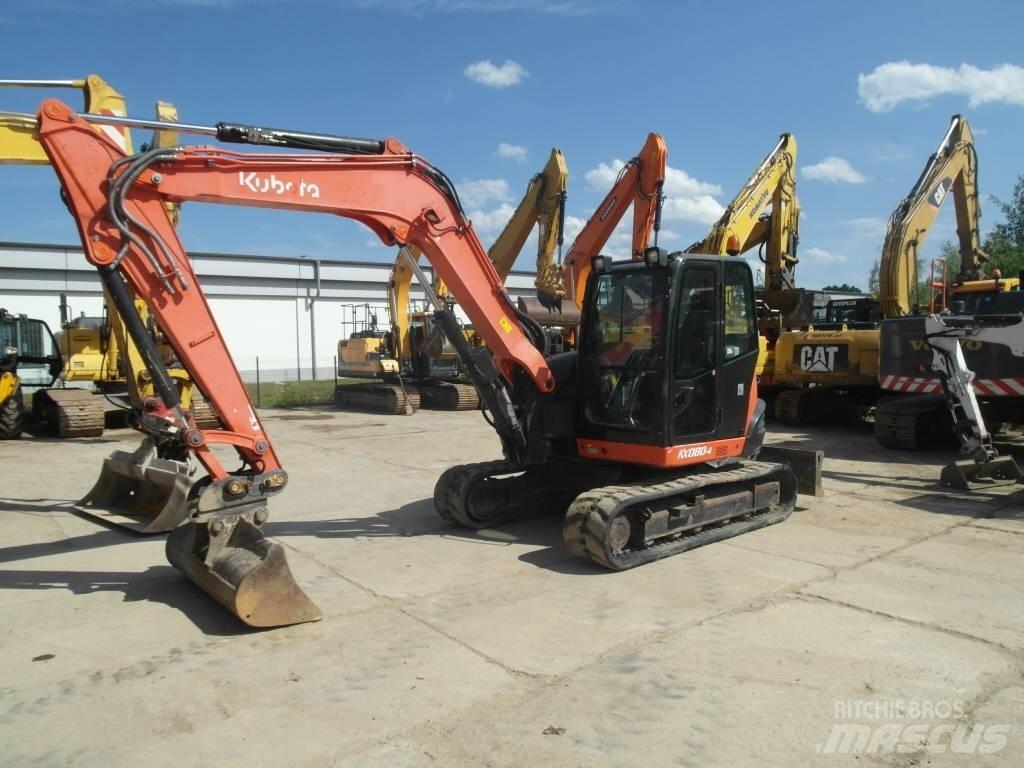 Kubota KX 080-4 Mini excavators  7t - 12t