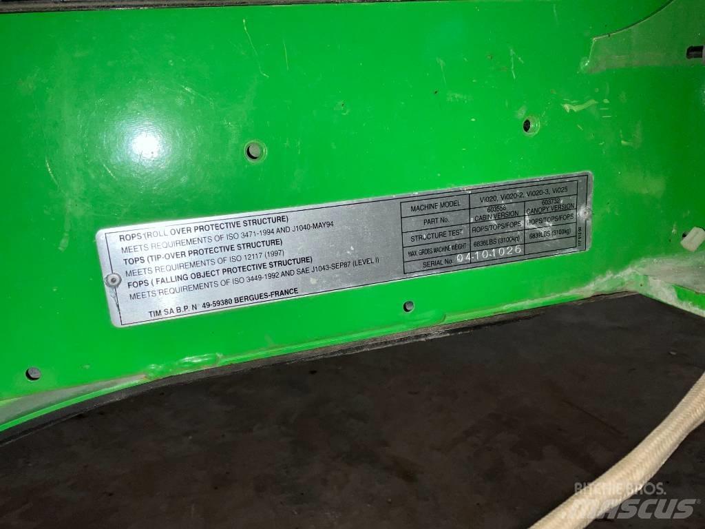 Yanmar Vio 20 / vio 25 Forestry Cabin