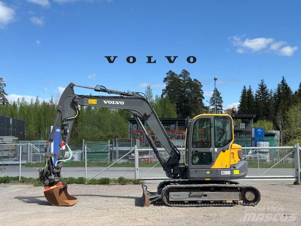 Volvo ECR 88 D Mini excavators  7t - 12t