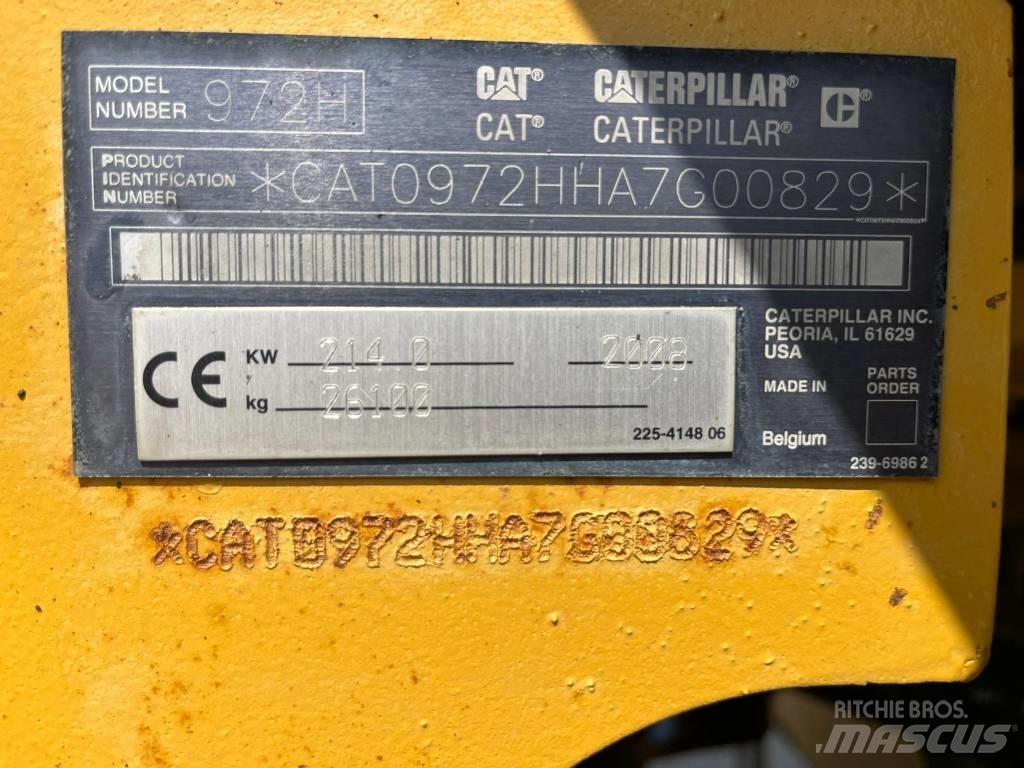 CAT 972 H Wheel Loaders