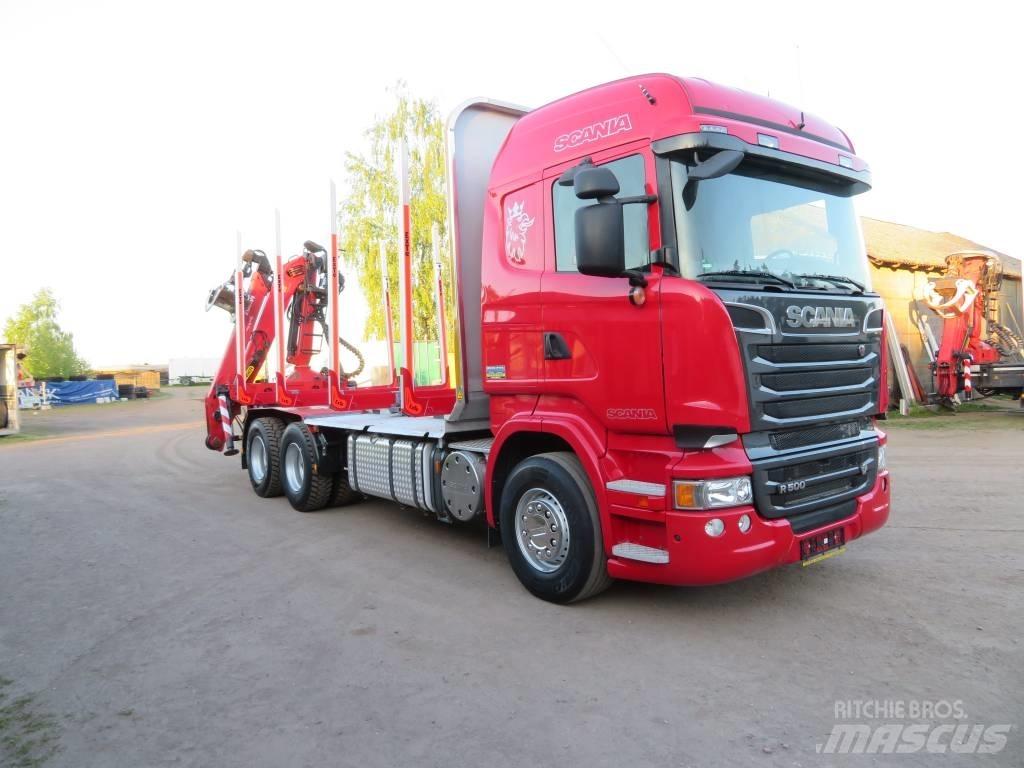 Scania R 500 Log trucks