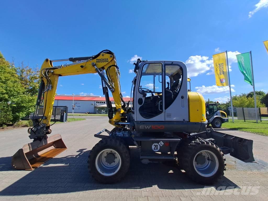 Wacker Neuson EW100 Wheeled Excavators
