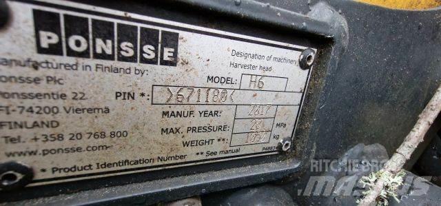 Ponsse Ergo 8wd Harvesters
