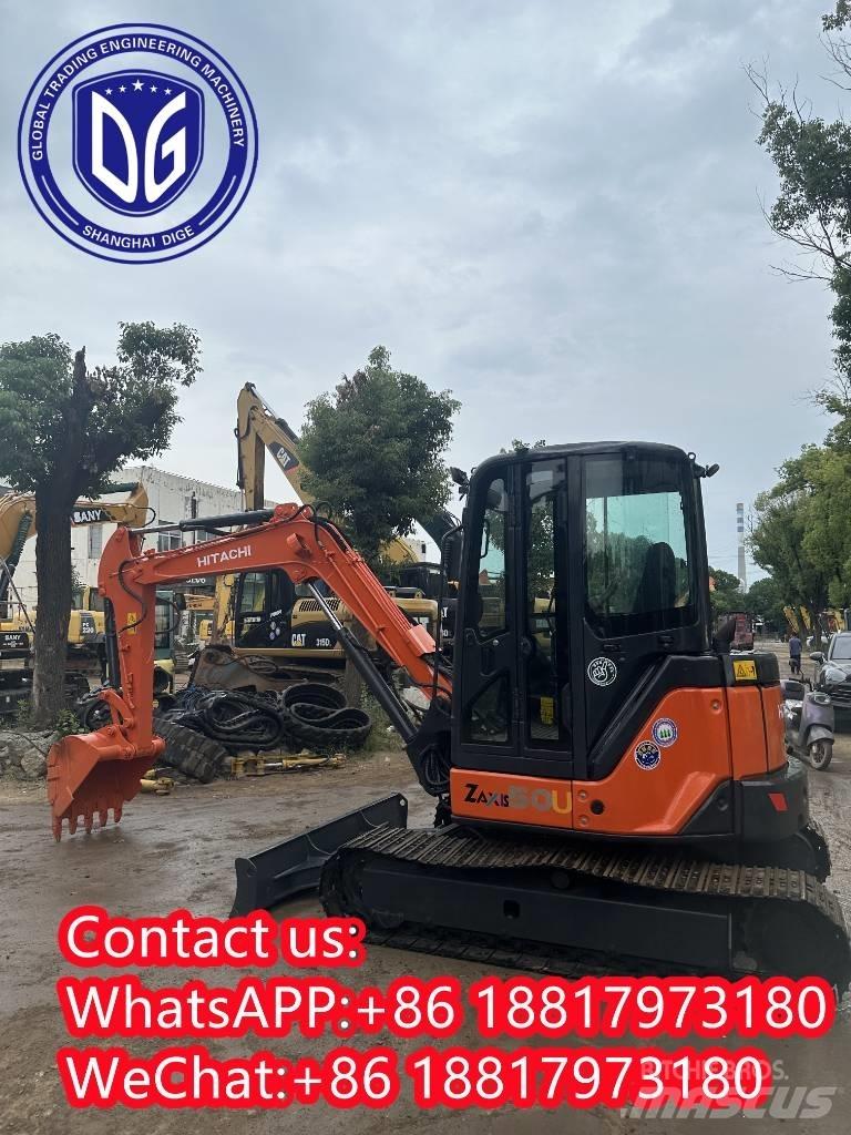 Hitachi ZX 50 U Mini Excavators <7t (Mini Diggers)