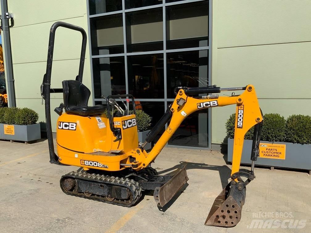 JCB 8008 Mini Excavators <7t (Mini Diggers)