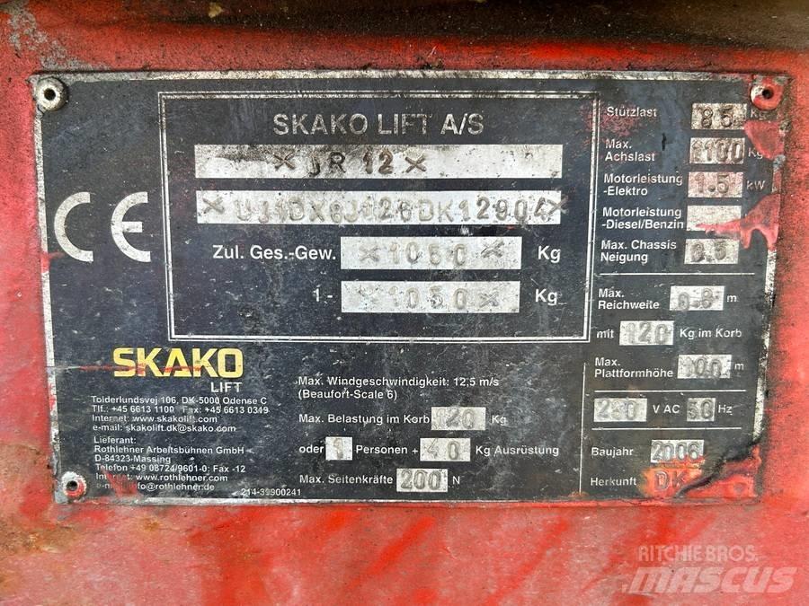 Denka-Lift DK 7 JR12 Trailer Mounted Aerial Platforms