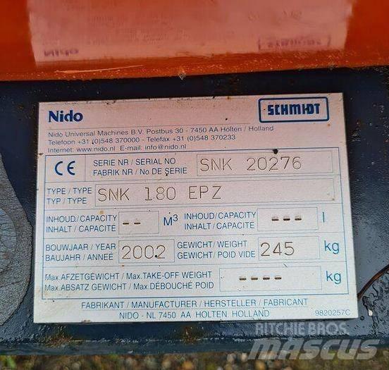 Nido SNK180 EPZ Snow Blades And Plows