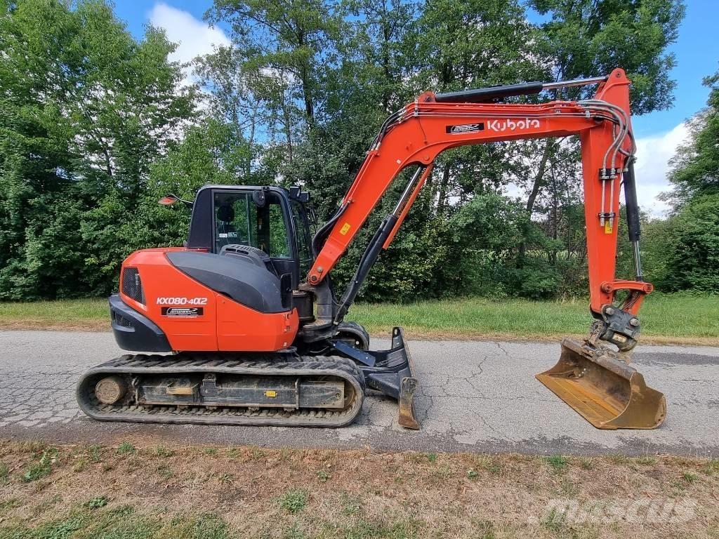 Kubota KX 080-4a2 Mini Excavators <7t (Mini Diggers)
