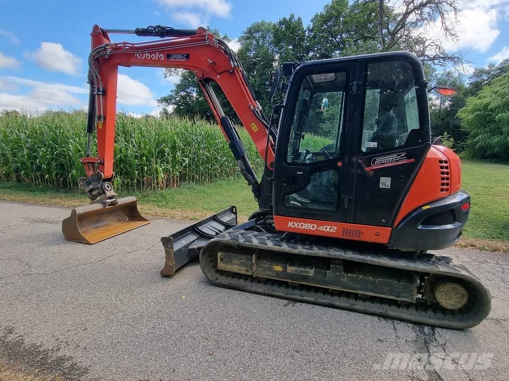 Kubota KX 080-4a2 Mini Excavators <7t (Mini Diggers)