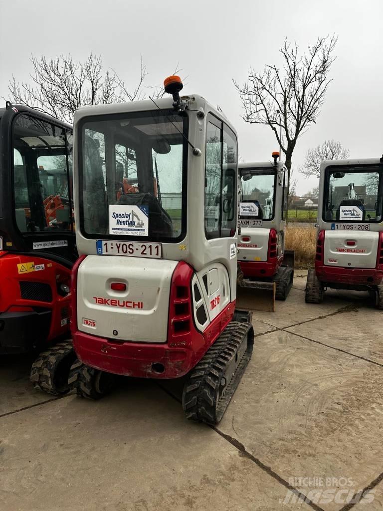 Takeuchi TB 216 Mini Excavators <7t (Mini Diggers)