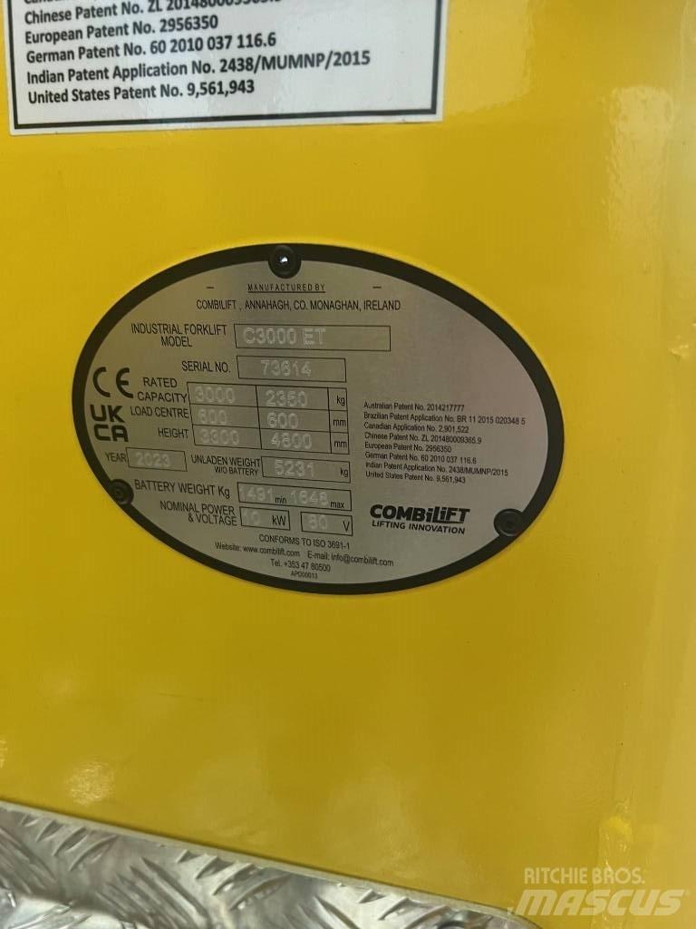 Combilift C3000ET Electric Forklifts
