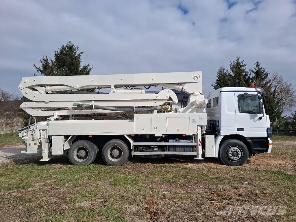 Mercedes-Benz Actros Concrete Pumps