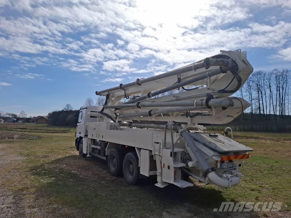 Mercedes-Benz Actros Concrete Pumps