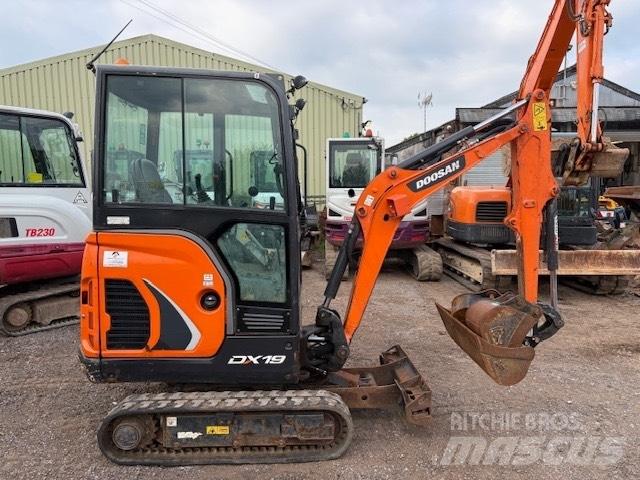 Doosan DX 19Z Mini Excavators <7t (Mini Diggers)