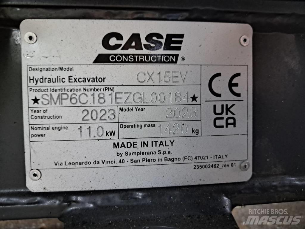 CASE CX15EV Mini Excavators <7t (Mini Diggers)