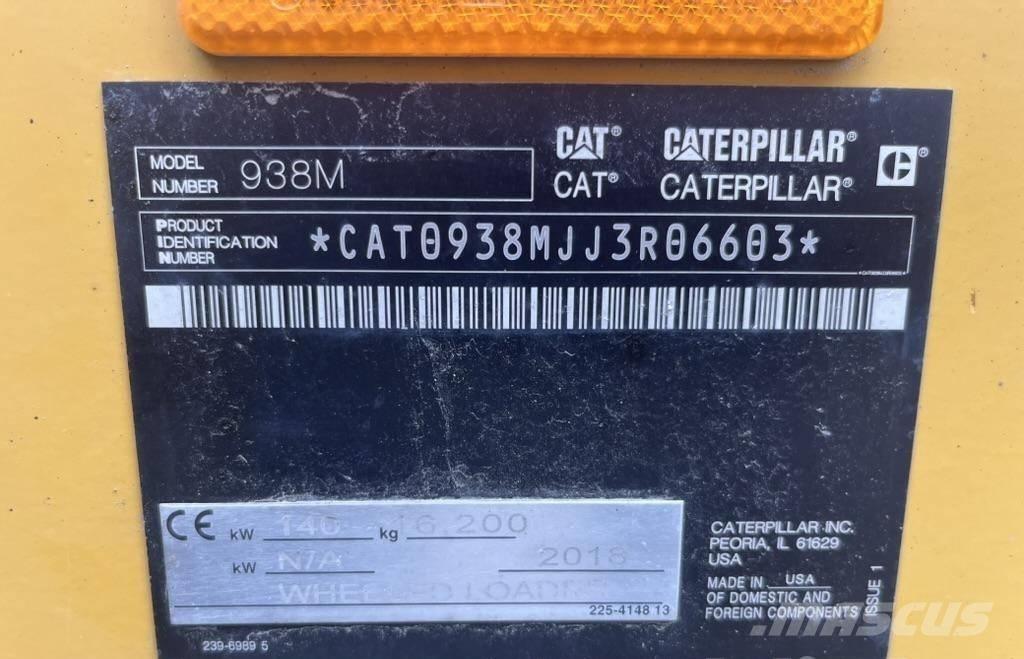 CAT 938 M Wheel Loaders