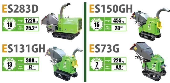  Ohashi ES73G Wood Chippers