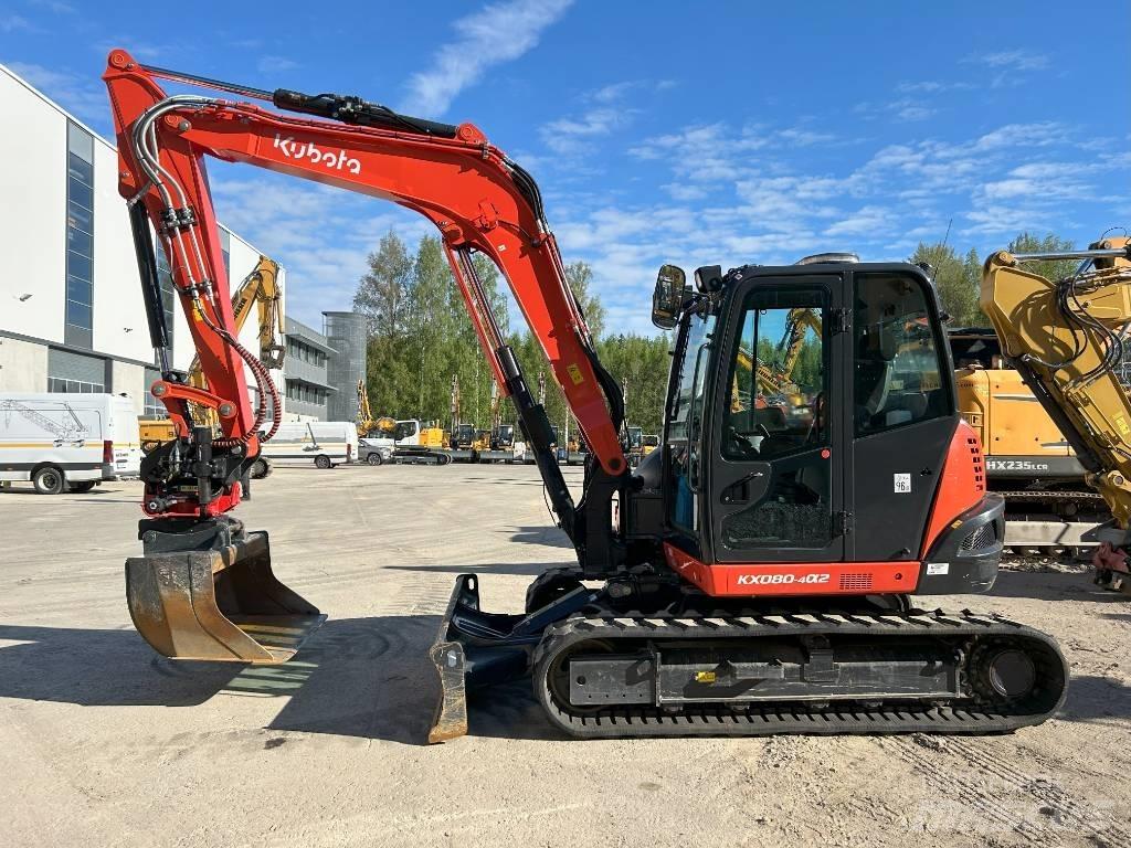 Kubota KX 080-4 A2 Mini excavators  7t - 12t