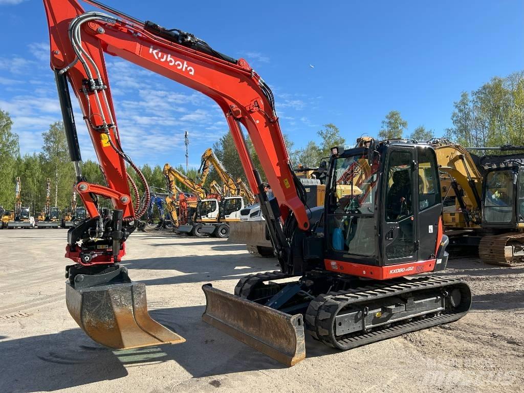 Kubota KX 080-4 A2 Mini excavators  7t - 12t