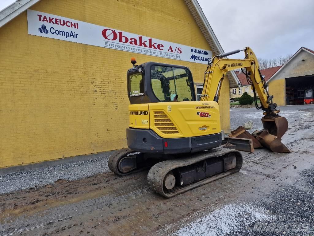 New Holland E60C Mini Excavators <7t (Mini Diggers)