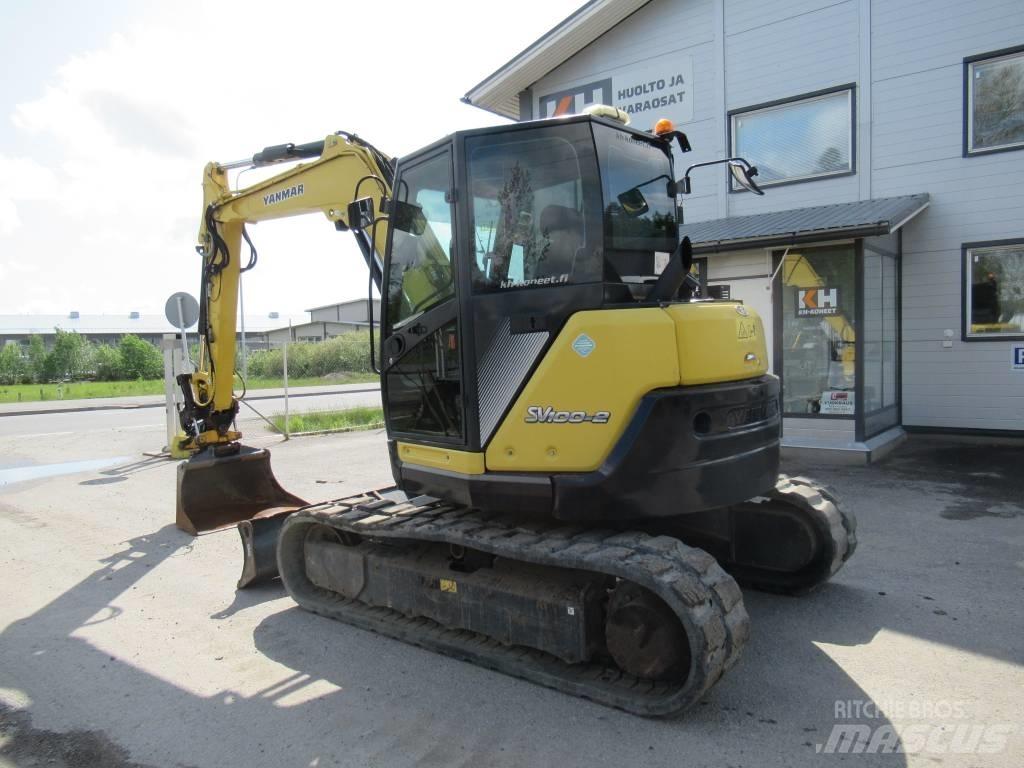 Yanmar SV 100-2A Mini excavators  7t - 12t