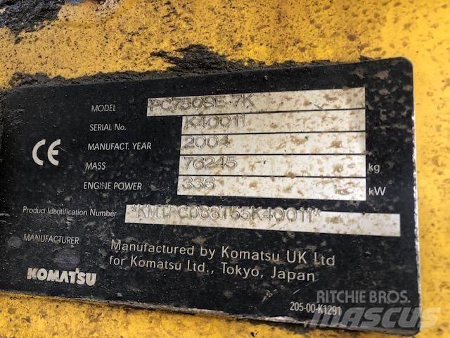 Komatsu PC 750 SE-7K Crawler Excavators