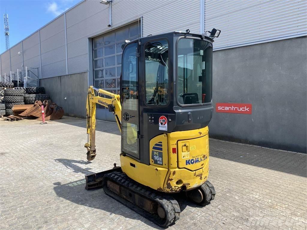 Komatsu PC16R-3HS Wheeled Excavators