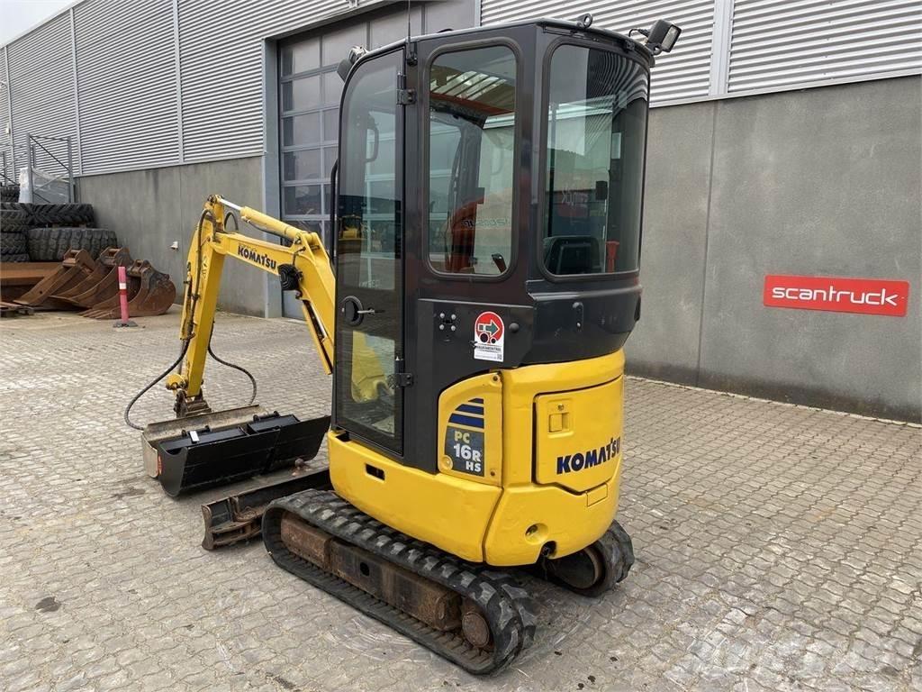 Komatsu PC16R-3HS Wheeled Excavators