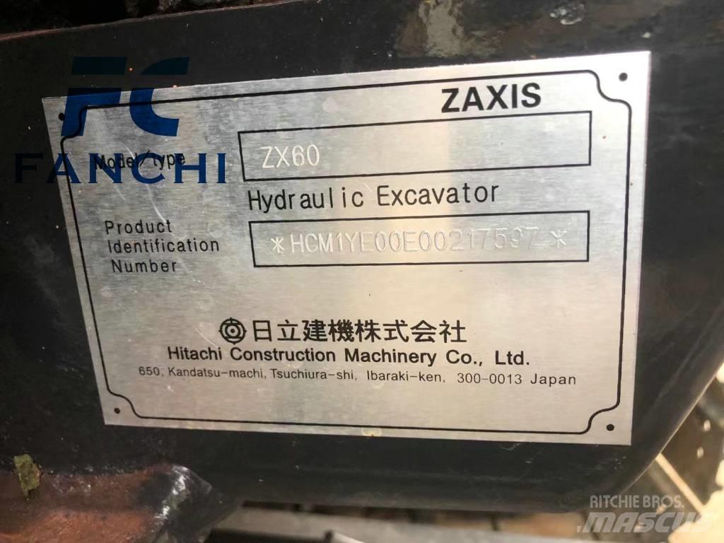 Hitachi ZX 60 Mini Excavators <7t (Mini Diggers)