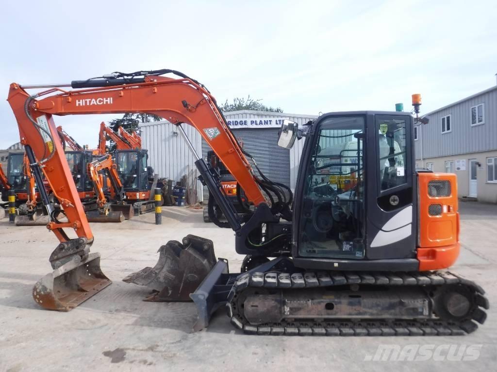 Hitachi ZX 85 US B-6 Mini excavators  7t - 12t