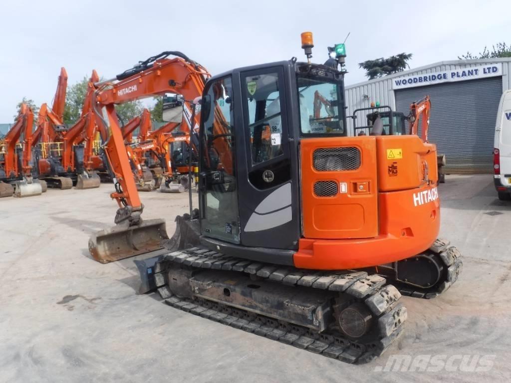 Hitachi ZX 85 US B-6 Mini excavators  7t - 12t