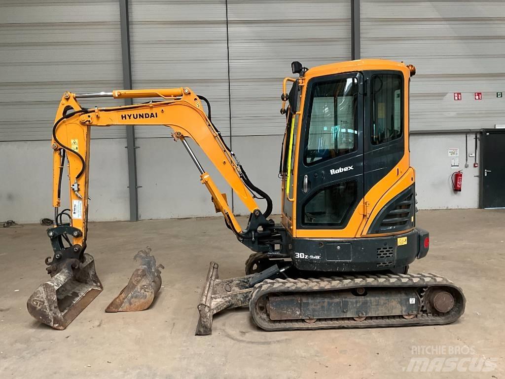 Hyundai 30 Z-9AK Mini Excavators <7t (Mini Diggers)