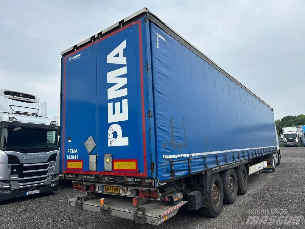 Krone Serie 3525 Curtain Side Trailers