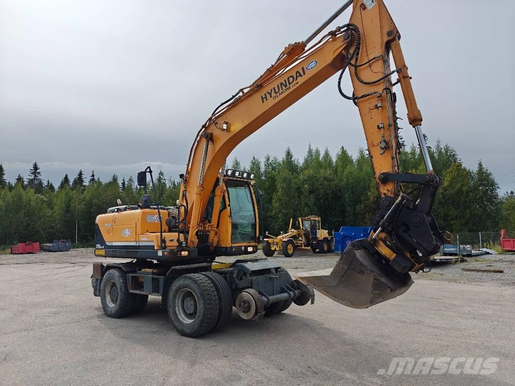 Hyundai R170-W9 Wheeled Excavators