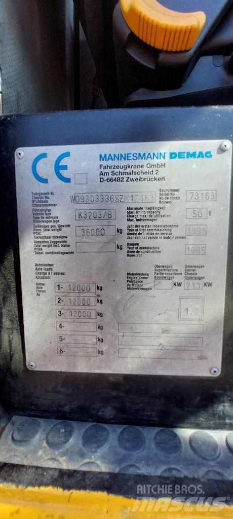 Demag AC 155 Mobile and all terrain cranes