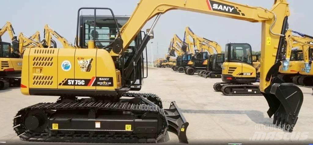 Sany SY 75 C Mini excavators  7t - 12t