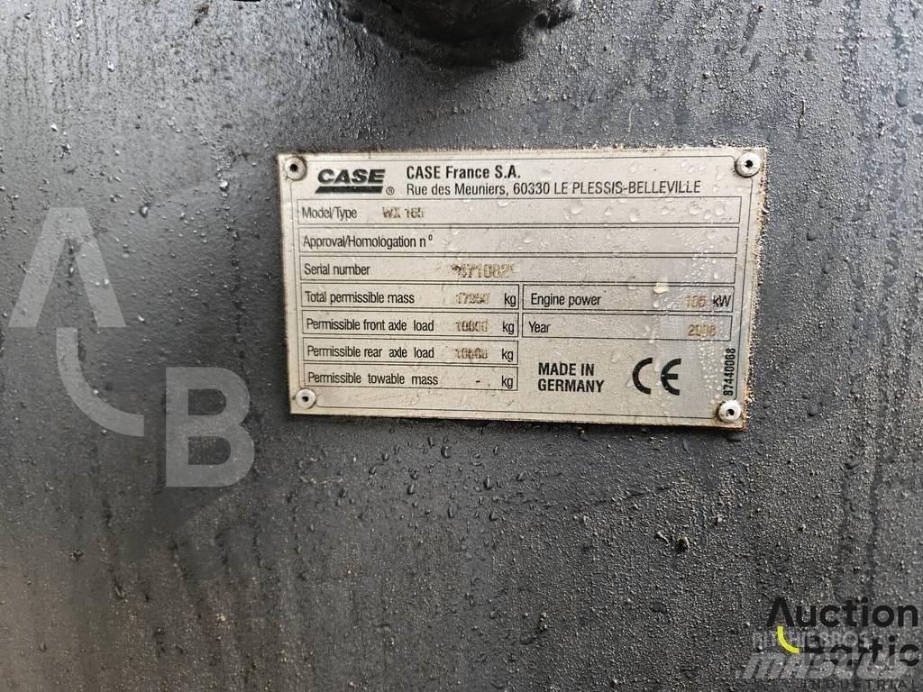 CASE WX 165 Wheeled Excavators