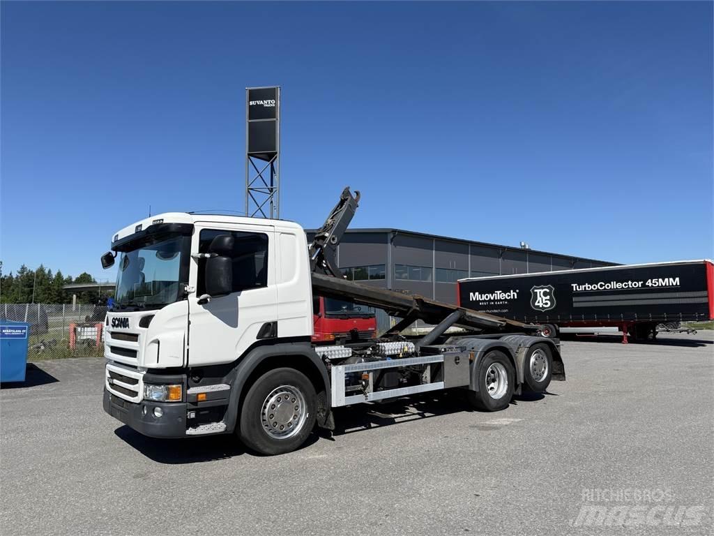 Scania P450 6X2 Hook lift trucks