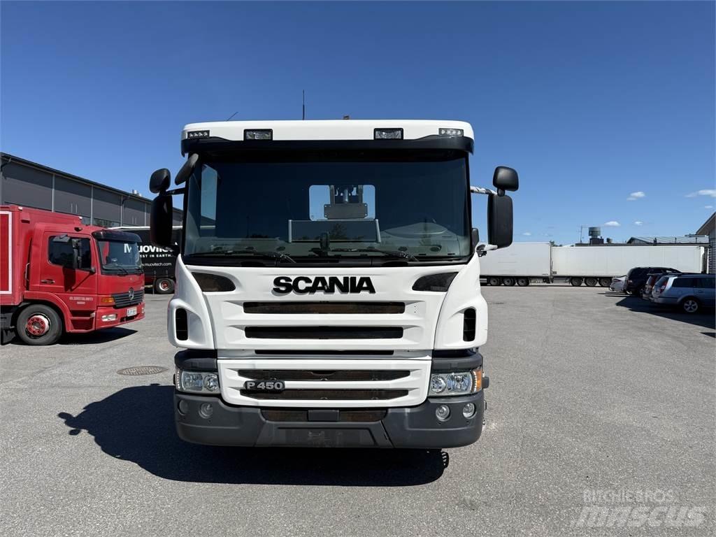 Scania P450 6X2 Hook lift trucks