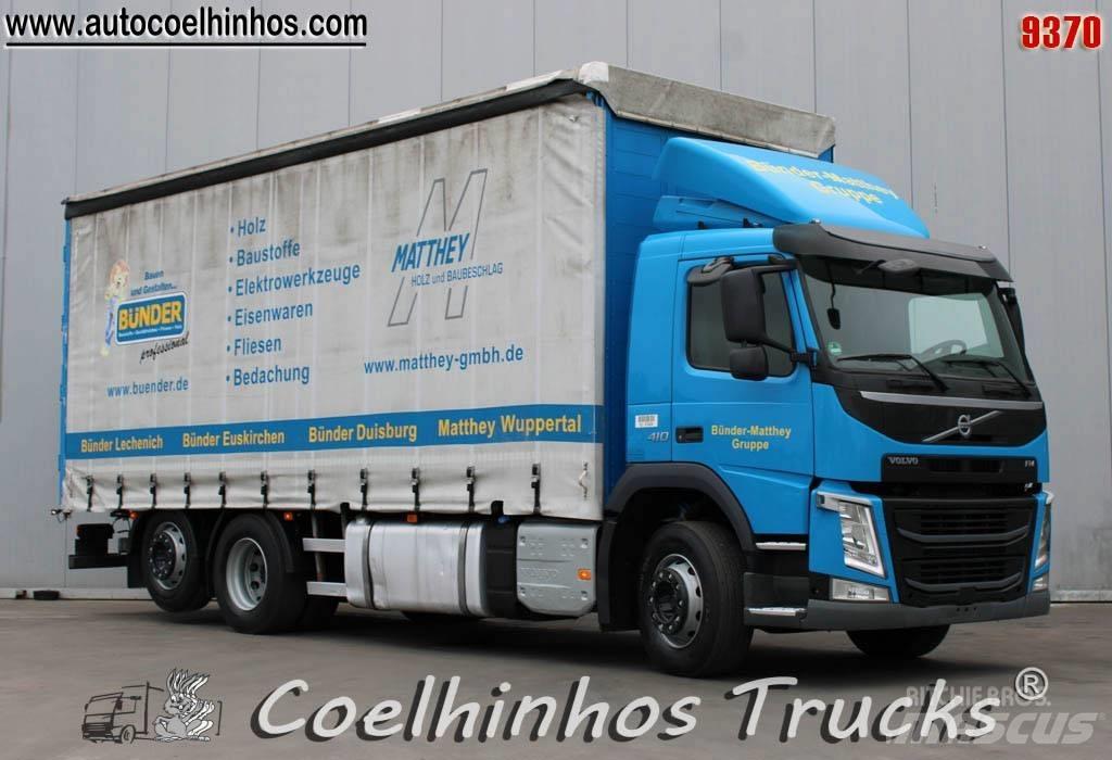 Volvo FM 410 Curtain Side Trucks
