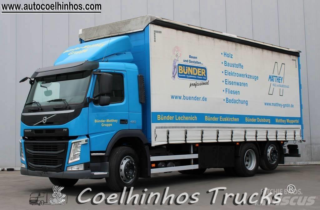 Volvo FM 410 Curtain Side Trucks