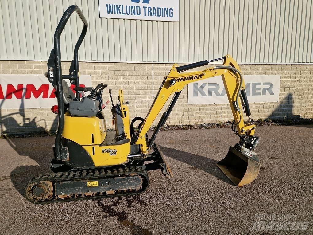 Yanmar Vio 12 Mini Excavators <7t (Mini Diggers)