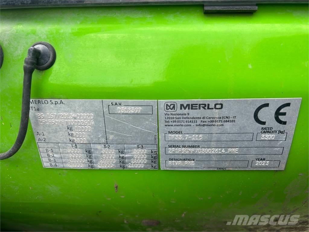 Merlo TF 33.7-115 Telescopic Handlers