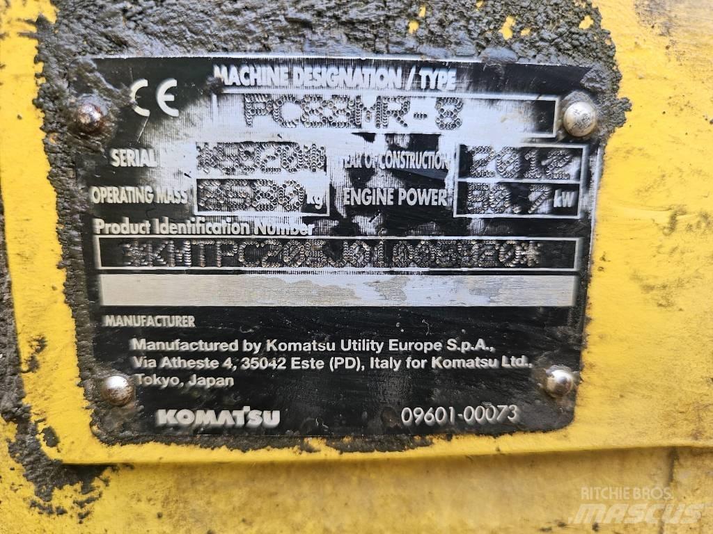 Komatsu PC 88 MR-8 Mini excavators  7t - 12t